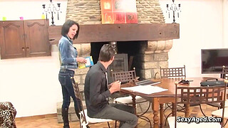 Big shaft guy fucks amateur MILF