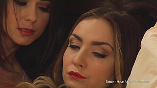 Hot Busty Big Tits Lesbian Mistress Moans From Fingering