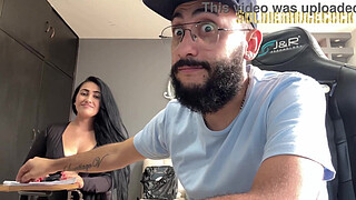 After finishing the interview she wants to try my penis - Alessiani69 - SoldierHugeCock