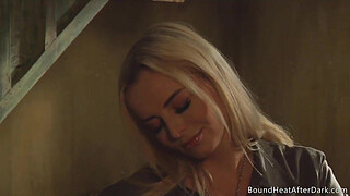 Big Arse Blonde Lesbian Submissive Bent Over And Fingered Hard