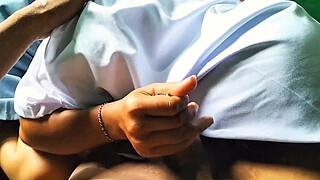 Indonesian Porn Students Learn Nyepong