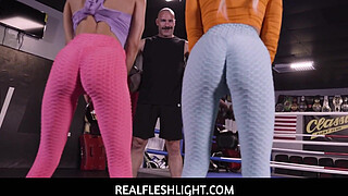 RealFleshLight - Hot Gia Dibella and Summer Vixen have a boxing match over a guy
