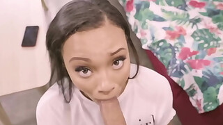 Stepbrother fucking stepsister Adriana Maya as a send off