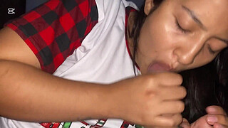 I take my sister-in-law to my room at the Christmas party