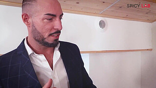 Italian Porn Scout with hot milf Julia North