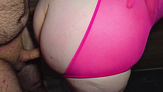 Stepmom Walks Into My Office in Sexy Lingerie - Her Huge Booty Made It Impossible to Resist!