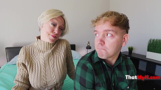 Busty STEP MOM Dee Williams Fucks Step Son When They Share A Bed During A Trip