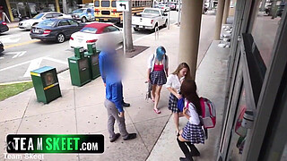 Shoplifting Teen's Pregnancy Ruse Backfires as She's Subjected to a Deep and Rough Cavity Search