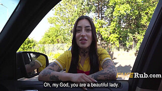 Argentinian Pizza Babe Picked Up & Fucked In The Bathroom