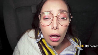 Most Beautiful Italian Chick Simps Over The Fake Cabbie Man