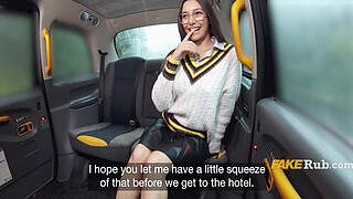 Most Beautiful Italian Chick Simps Over The Fake Cabbie Man