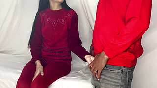 Indian babe impresses her boss for the job, beautiful skinny babe's tight pussy fucked by a big dick