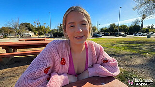 Fresh Faced Teen Becky Summer Has The Prettiest Pink Pussy