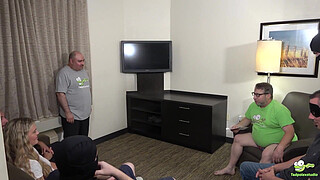 Tadople Hosts an Improv Class That Turns Into a Cum-Filled Gangbang!