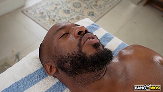 BANGBROS - Massage Turns Into A Slippery Fuck And A Messy Facial With Curvy Goddess Ny Ny Lew