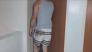 "I'll let you touch my arse if you do my chores" STEPMOTHER WITH STEPSON