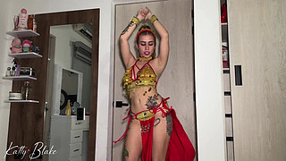 Exotic dancer gets fucked in the booty - KATTY BLAKE