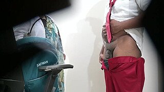 student penis checkup done by a doctor in clinic