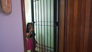 neighbor with big boobs needs help