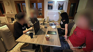 PUBLIK EXTREM! I PULLED OUT HIS GIANT SHAFT IN RESTAURANT...