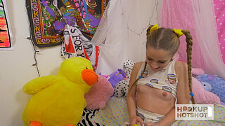 Lilly Ford Worn Out After Hardcore Face Fuck & Rough Ride!