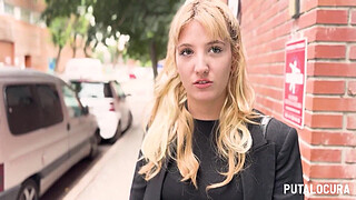 PutaLocura - Hot Argentinian Agustina is caught by Torbe on the street and fucks him