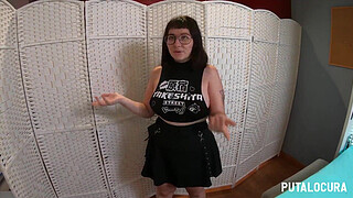 PutaLocura - Huge penis cums in the pussy of the busty chubby Spanish babe Meraki