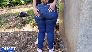 SEX IN THE FOREST WITH A CHUBBY CHICK WITH A HUGE ARSE!