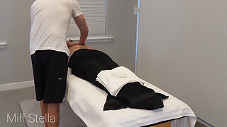 Huge Tits Redhead MILF Gets Oiled Up For Massage - HAPPY ENDINGS E02 - FREEBIE