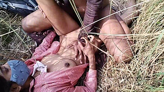 Indian hot desi college chick come to forest and fucked her