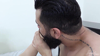 Stepsister had to give her butt to my husband in a 3some to pay the rent