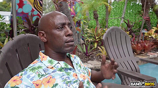 BANGBROS - Amari Anne Tames Two Massive Dicks With Her Hungry Mouth And Her Wet Pussy