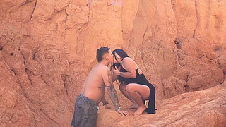 A very slutty Goddess stalks a boy with a huge penis - ALEJANDRA PALACIOS