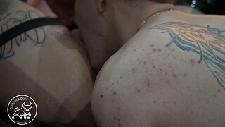 Cuckold femdom pegging human centipede