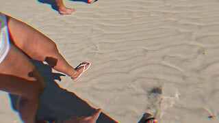 Adventures of the Mattos Couple caught on the Beach: Nicoly Mattos and Lukas Zaad Dominate Newbie Raquel Hot in Wild Outdoor Sex Scenes!