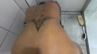 PRIVATE SHOWER VIDEO WITH ASHLEY CUMSTAR AFTER A PARTY