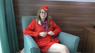 Teen Air Hostess Emejota Take BBC