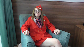 Teen Air Hostess Emejota Take BBC