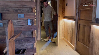 Christmas Gift: A Huge Penis in My Pussy While My Husband Films