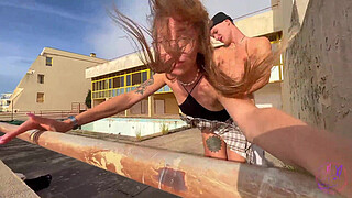 The cutie took me to a beautiful place and top it off with her awesome blowjob.