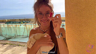 The cutie took me to a beautiful place and top it off with her awesome blowjob.