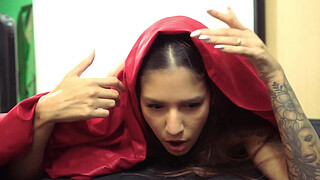 Stepdad confuses her stepdaughter with his wife and fills her with cum by accident2