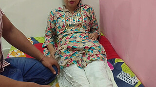 desi stepbro tried to pregnant the stepsis on their first fuck after marriage in Hindi audio