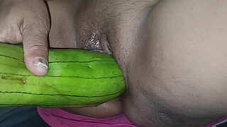 Naughty doctor measuring the temperature of the butt and pussy