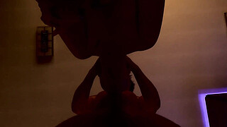 Deepthroat facefucking with a big dick makes me gag