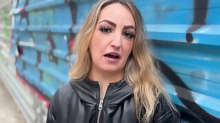 PutaLocura - The Spanish young woman with big arse Labona Cloxy is caught by Torbe and swallows everything