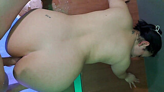 Whore wife fucks stranger at the jacuzzi