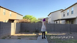 Stripping in view of all the Neighbors