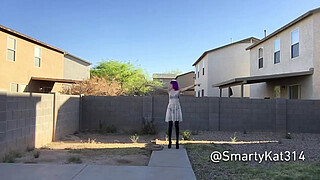 Stripping in view of all the Neighbors