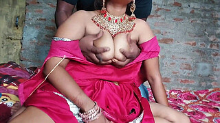 Big Butt Desi Bhabhi Fucked Hard by Brother-in-Law on Her First Night